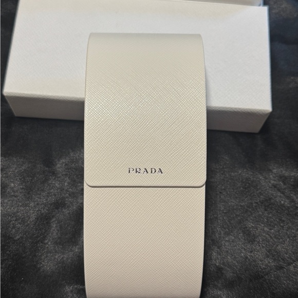 PRADA PR 23ZS 1AB5W1 Black Polar Grey Gradient Polarized 54mm Women's Sunglasses - Picture 7 of 8